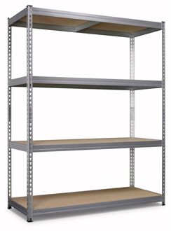 Avasco Stellingkast - Robus - 190x150x60cm - Draagkracht 350kg - Gegalvaniseerd