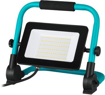 Avelar werklamp - Bouwlamp LED - 52W - Zwart/Turquoise