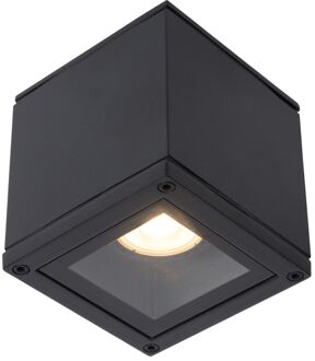 AVEN - Plafondspot Badkamer - 1xGU10 - IP65 Zwart