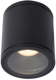 AVEN - Plafondspot Badkamer - Ø 9 cm - 1xGU Zwart