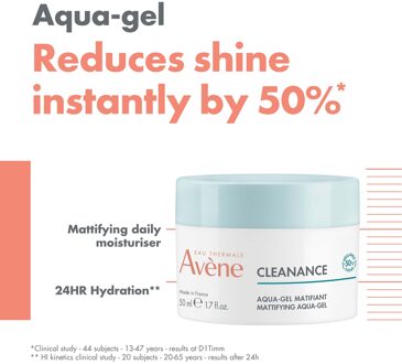 Avène Cleanance Mattifying Aqua-Gel for Oily Skin 50ml