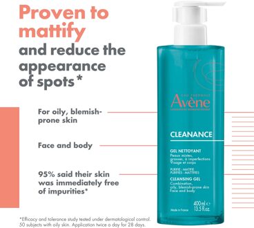 Avène Cleanance Reinigingsgel - 400 ml