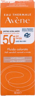 Avène High Protection Colour Fluid SPF50+50 ml. - One Size