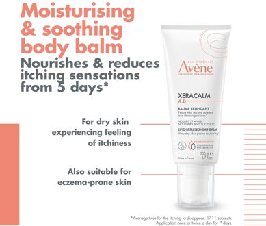 Avène Moisturizing Crème Avène XeraCalm A.D Lipid-Replenishing Balm 200 ml