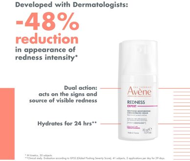 Avène Redness Expert Soothing Moisturizing Concentrated Cream for Redness-Prone Skin 30ml