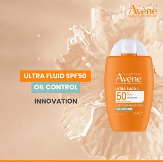 Avène Ultra Fluid Oil Control SPF50+ for Oily to combination skin 50ml