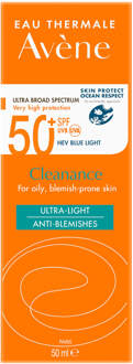 Avène Very High Protection Cleanance SPF50+ Sun Cream for Blemish-Prone Skin 50ml