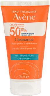 Avène Zonnebrandcrème Avène Cleanance Sun Cream SPF50+ 50 ml