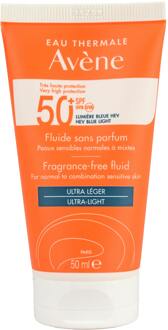 Avène Zonnefluide SPF50+ - Zonder Parfum - Normale/Gemengde Huid - 50ml