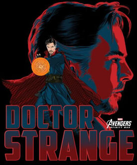 Avengers Doctor Strange Dames T-shirt - Zwart - 3XL