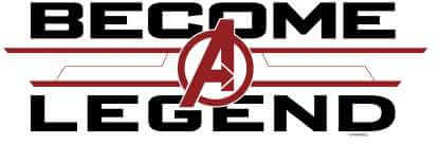 Avengers: Endgame Become A Legend heren t-shirt - Wit - 5XL