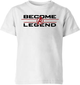 Avengers: Endgame Become A Legend kinder t-shirt - Wit - 146/152 (11-12 jaar) - XL