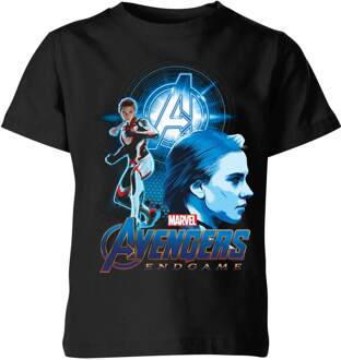 Avengers: Endgame Black Widow Suit kinder t-shirt - Zwart - 98/104 (3-4 jaar) - Zwart - XS