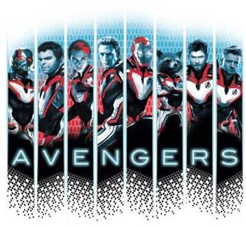 Avengers: Endgame Character Split dames t-shirt - Wit - XL