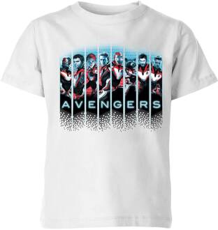 Avengers: Endgame Character Split kinder t-shirt - Wit - 98/104 (3-4 jaar) - Wit - XS