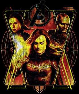 Avengers: Endgame Distressed Sunburst trui - Zwart - S - Zwart