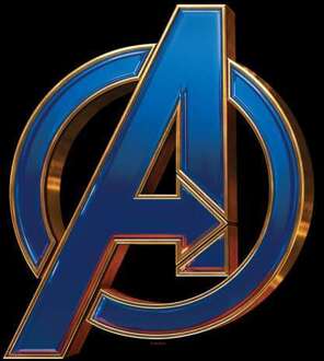Avengers: Endgame Heroic Logo heren t-shirt - Zwart - 3XL