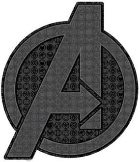Avengers: Endgame Iconic Logo dames t-shirt - Wit - XXL