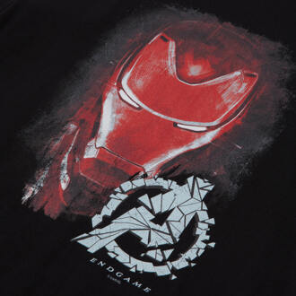 Avengers: Endgame Iron Man Brushed heren t-shirt - Zwart - M