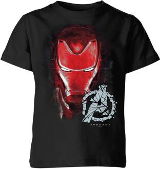 Avengers: Endgame Iron Man Brushed kinder t-shirt - Zwart - 146/152 (11-12 jaar) - XL