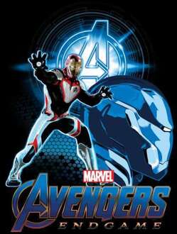 Avengers: Endgame Iron Man Suit heren t-shirt - Zwart - XL