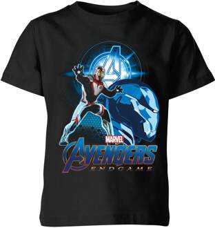 Avengers: Endgame Iron Man Suit kinder t-shirt - Zwart - 134/140 (9-10 jaar) - L