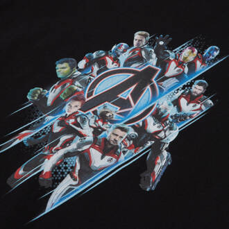 Avengers: Endgame Logo Team heren t-shirt - Zwart - 3XL
