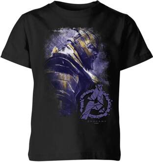 Avengers: Endgame Thanos Brushed kinder t-shirt - Zwart - 110/116 (5-6 jaar) - S