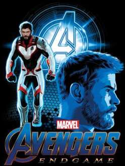 Avengers: Endgame Thor Suit heren t-shirt - Zwart - 4XL