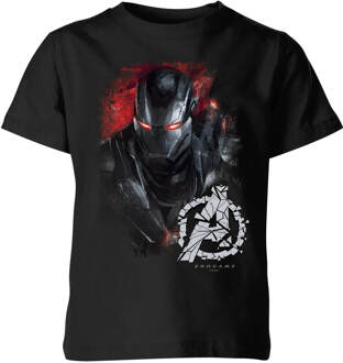 Avengers: Endgame War Machine Brushed kinder t-shirt - Zwart - 110/116 (5-6 jaar) - S