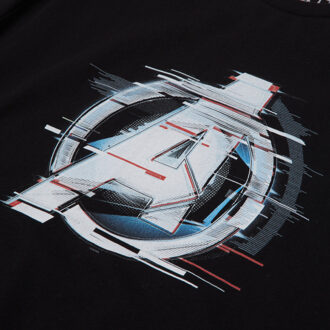 Avengers: Endgame Wit Logo heren t-shirt - Zwart - 3XL