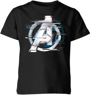 Avengers: Endgame Wit Logo kinder t-shirt - Zwart - 110/116 (5-6 jaar) - S