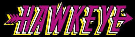 Avengers Hawkeye Comics Logo Men's T-Shirt - Black - 5XL - Zwart