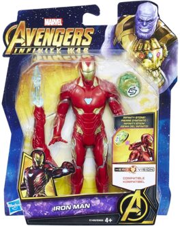 Avengers Infinity War Iron Man - 15 cm Rood