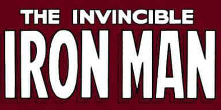 Avengers Iron Man Comics Logo Hoodie - Burgundy - L - Burgundy