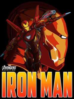 Avengers Iron Man T-shirt - Zwart - XL