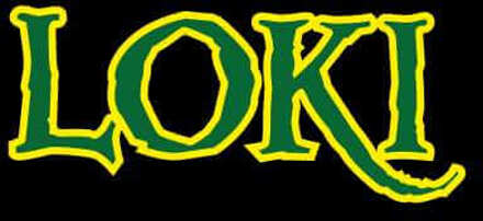 Avengers Loki Comics Logo Hoodie - Black - XL - Zwart