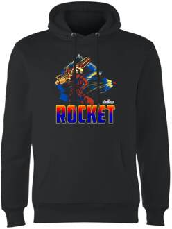 Avengers Rocket Hoodie - Zwart - S - Zwart