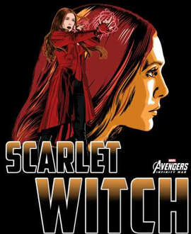 Avengers Scarlet Witch T-shirt - Zwart - XS