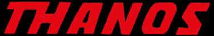 Avengers Thanos Comics Logo Men's T-Shirt - Black - S - Zwart