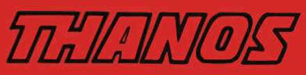 Avengers Thanos Comics Logo Men's T-Shirt - Red - XXL - Rood