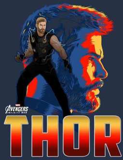 Avengers Thor Hoodie - Navy - L
