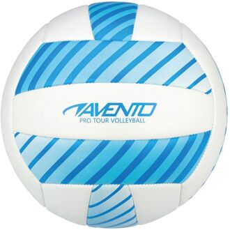 Avento Beachvolleybal Kunstleer Maat 5 Wit/blauw