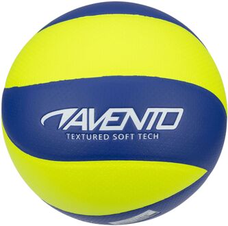 Avento Match Pro Volleybal blauw - geel - 5