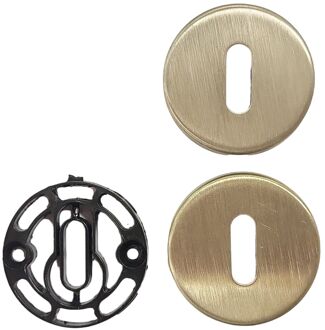 Avenue Sleutelgatrozet Nederland - Metaal - Rond - 30mm - Mat Nikkel