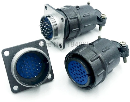 Aviation connector 24mm plug connector CX24 push-pull circular connector 12pin19pin20pin26pin Male & Female plug socket