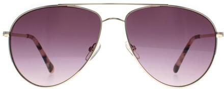 Aviator Dames Goud Paars Petula - One Size
