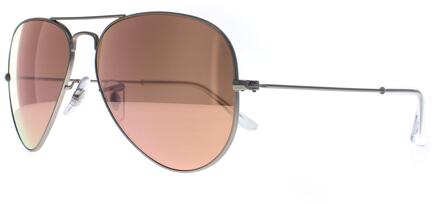 Aviator RB3025 019/Z2 Zonnebril - Grijs/Oranje Mirror - 58 mm
