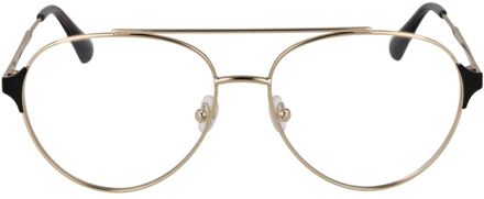 Aviator Stijl Hoofdletters Goud - One Size