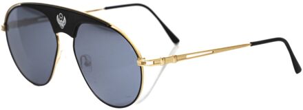 Aviator Zonnebril Scarabee Detail Zwart - One Size